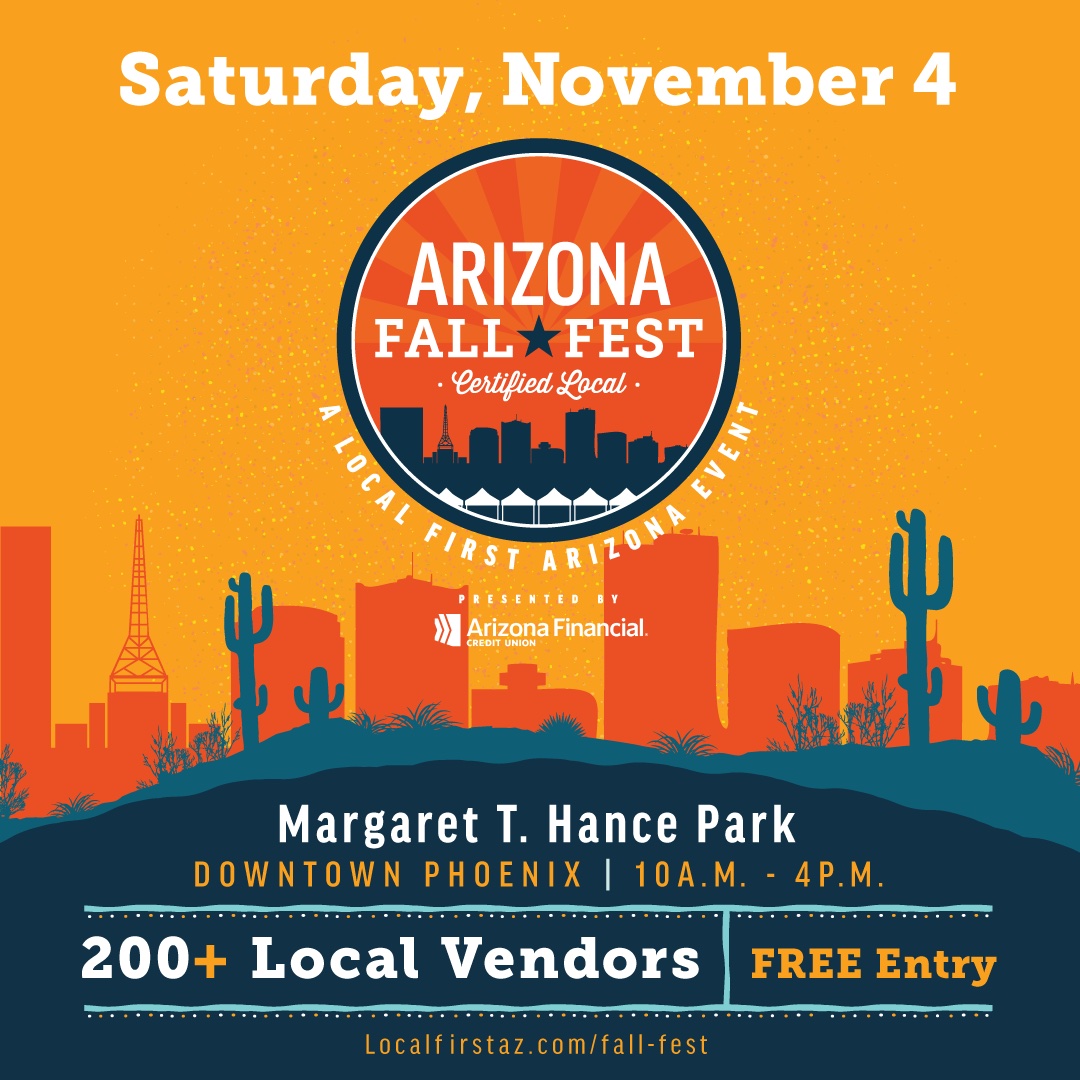 Monsoon Market at Local First AZ Fall Festival! Phoenix Event